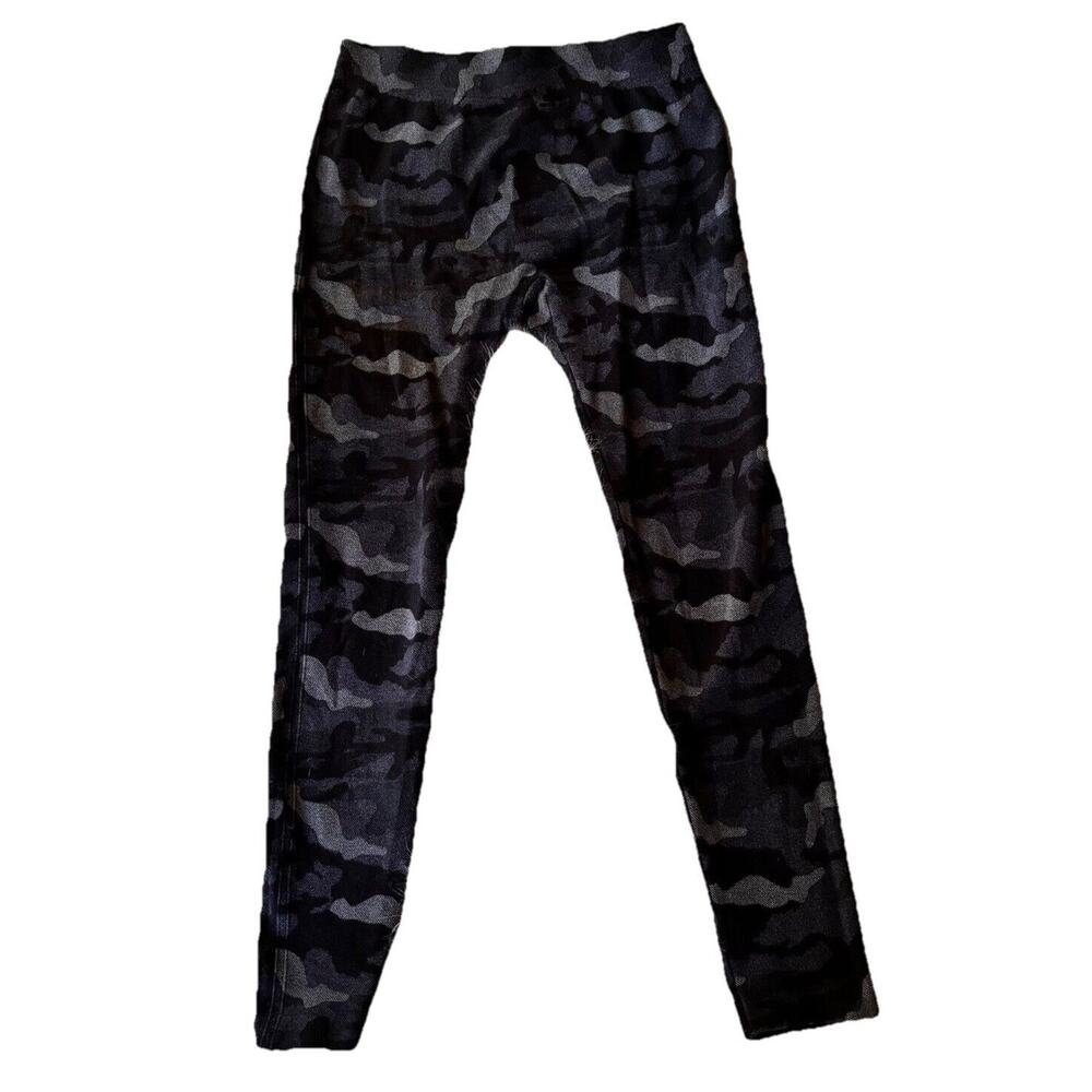 George Leggings Sz S/M Camouflage Blue Casual Layering Thick School Fun Womens